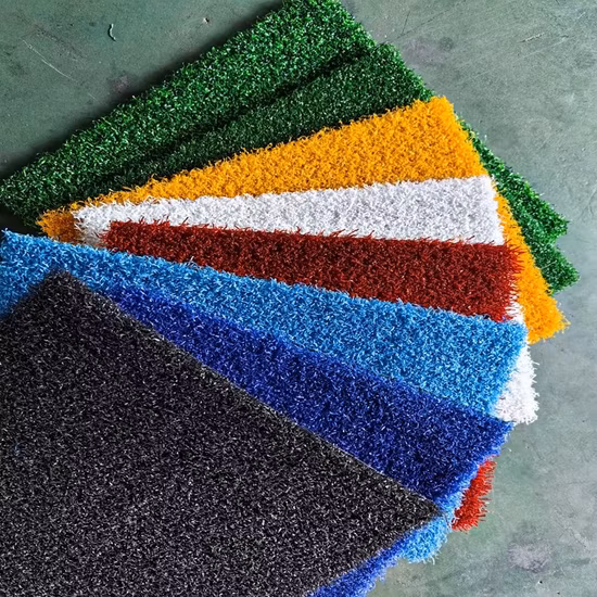 Tipos costeiros de grama sintética/grama artificial/grama falsa em concreto ao redor de piscinas